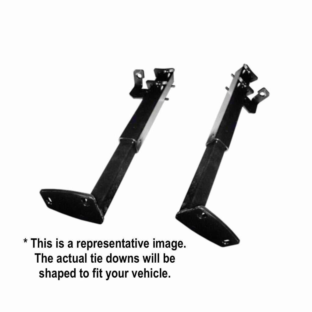 Torklift D3101 Rear Camper Tie Downs - Frame Mount (Set of 2)