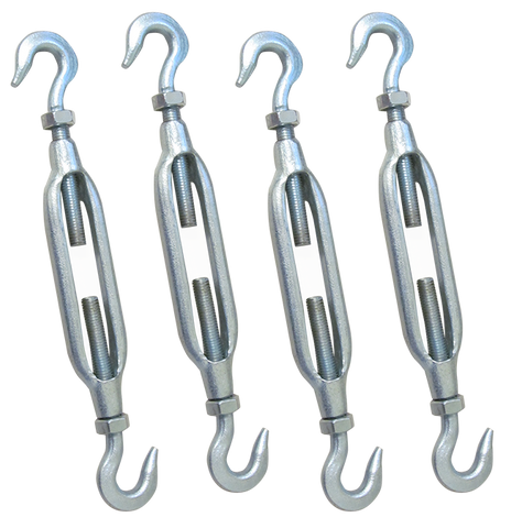 Torklift S9012 Standard Hook To Hook Camper Turnbuckles (Complete Set of 4)