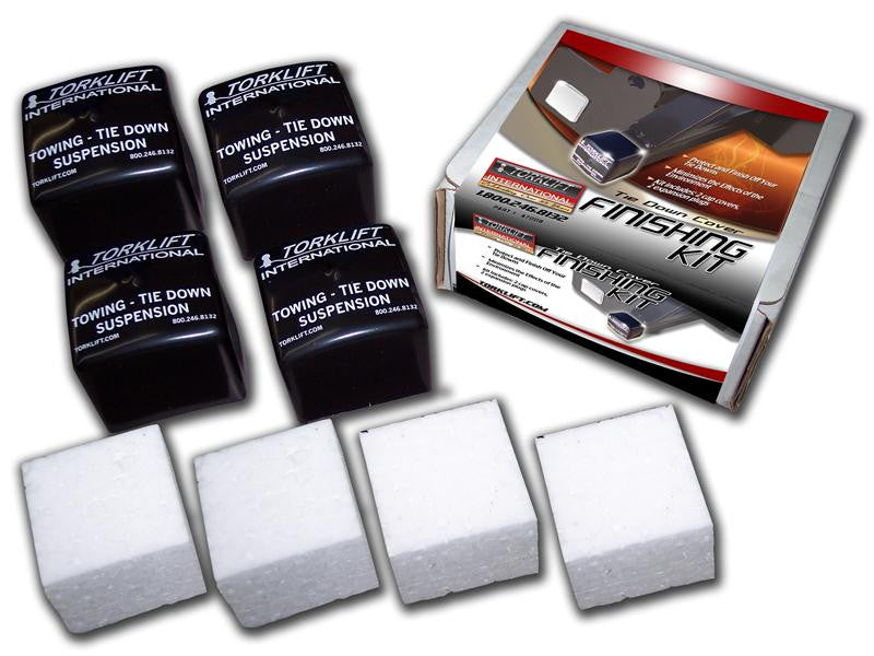 Torklift A7009 Camper Tie Down Cover Finishing Kit (4 Covers)