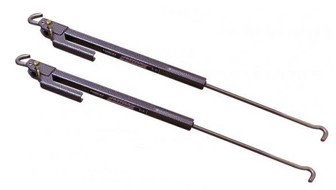 Torklift S9520 Original FastGun Turnbuckles - Grey Short Range 14.5"-21.5" (Set of 2)