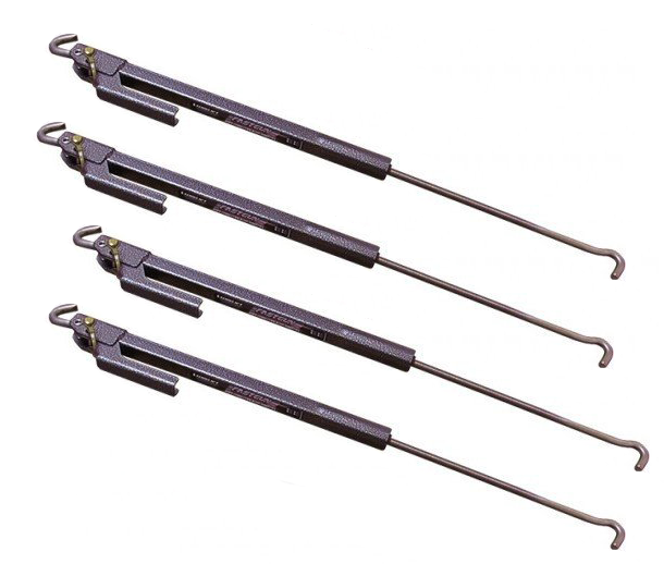 Torklift S9520 Original FastGun Turnbuckles - Grey Short Range 14.5"-21.5" (Complete Set of 4)