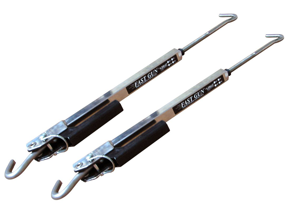 Torklift S9527 Original FastGun Turnbuckles - Polished Stainless Short Range 14.5"-21.5" (Set of 2)